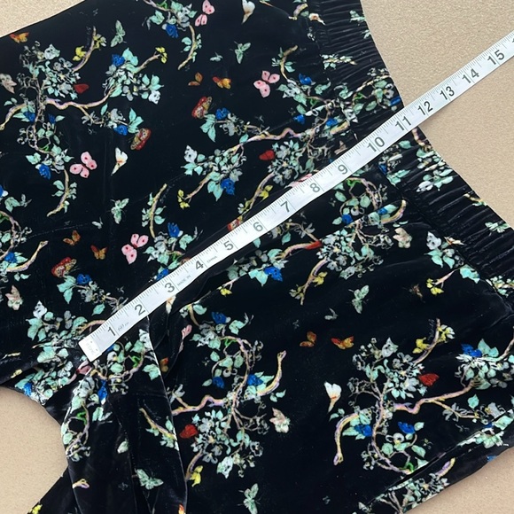 Zadig & Voltaire Poppy Velvet Blossom Viscose/Silk-Blend Pant -Size 40 / Large - Picture 11 of 14